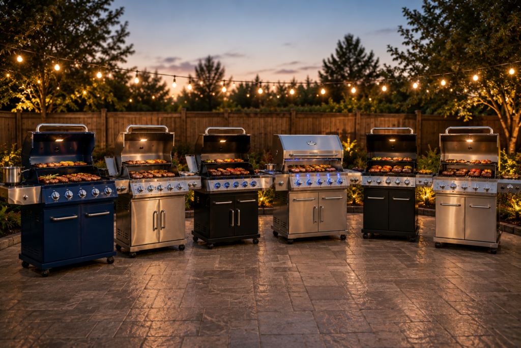 best 6-burner gas grills comparison lineup for backyard cooking in 2026