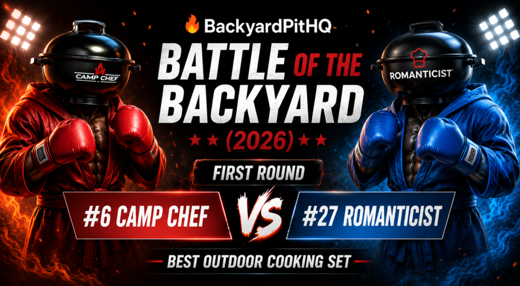 Camp Chef vs ROMANTICIST best outdoor cooking set comparison
