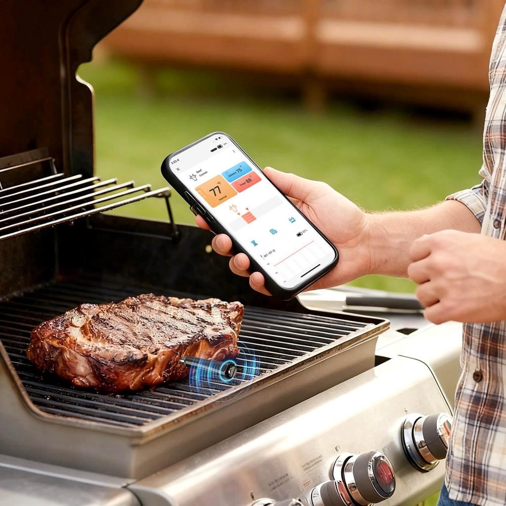 best wireless meat thermometers for grilling and smoking
