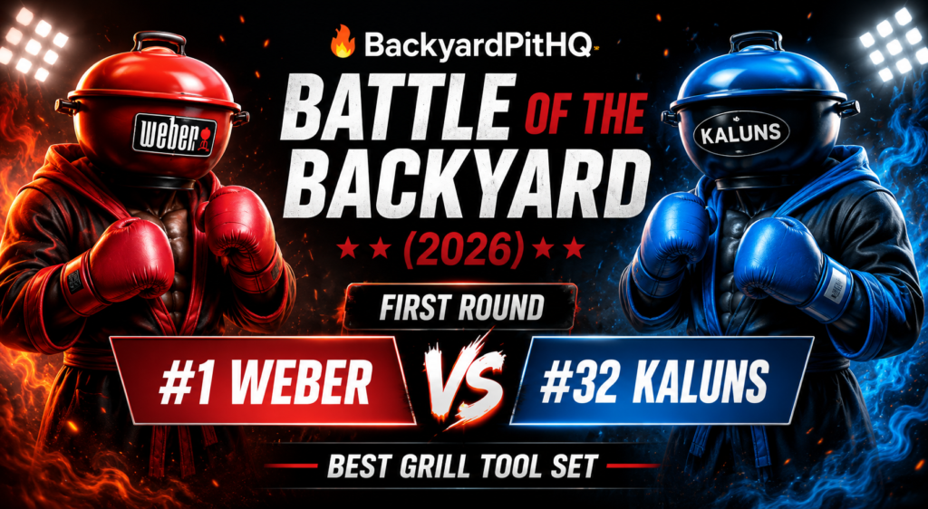 best grill tool set Weber vs Kaluns Battle of the Backyard
