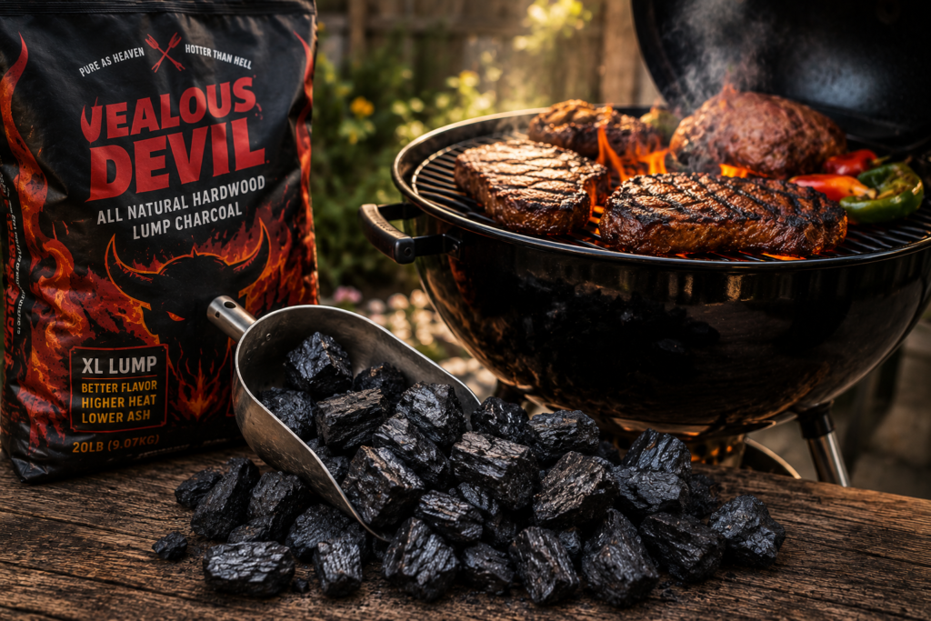 Wood Pellets vs Charcoal grilling and smoking fuel comparison