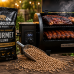 Wood Pellets vs Charcoal comparison for backyard BBQ cooking